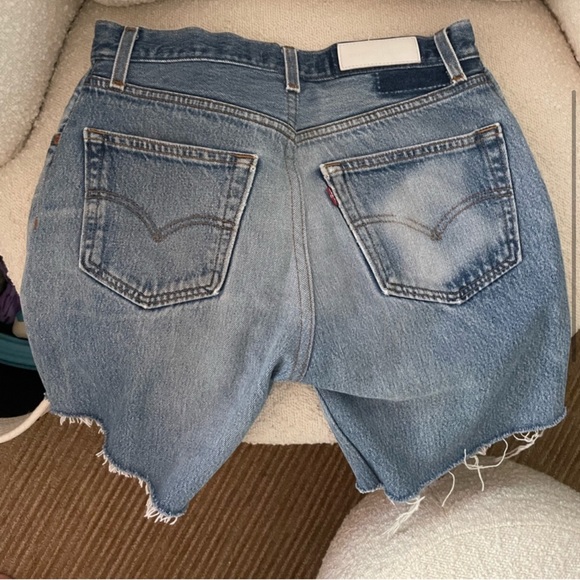 Re/Done Bermuda Shorts Like New - Picture 2 of 4